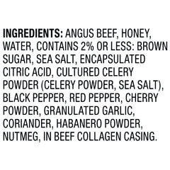 bettergoods Hot Honey Beef Sticks, 8 oz