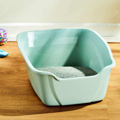 Vibrant Life High Sided Open Cat Litter Box - USA MEGA SHOP