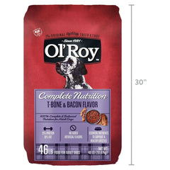 Ol' Roy Complete Nutrition T-Bone & Bacon Flavor Dry Dog Food - USA MEGA SHOP