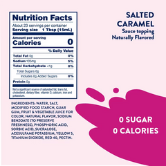 Jordan's Skinny Mixes, Sugar Free Salted Caramel Sauce