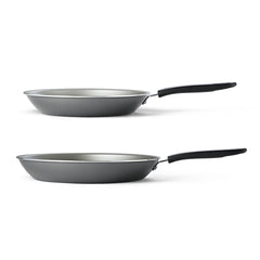 Tramontina Primaware 2-Piece Nonstick Fry Pan Set,9.5-Inch and 11-Inch Asphalt