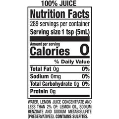 Realemon 100% Lemon Juice (48 Fl. Oz. Bottles, 2 Pk.)
