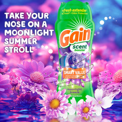 Gain Laundry Scent Beads, Fireworks In-Wash Scent Booster, Moonlgith Breeze Scent, 13.2oz