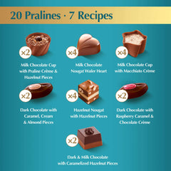 Lindt Mini Pralines Assorted Chocolates 3.4 oz Gift Box