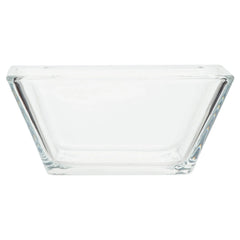 Mainstays 12-Piece Square Clear Glass Dinnerware Set