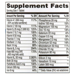Equate Complete Multivitamin/Multimineral Supplement Tablets, Women 50+, 100 Count, Compare to Centrum® Silver® Women 50+ - USA MEGA SHOP