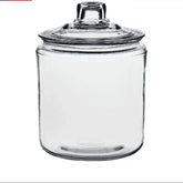 1-Gallon-Heritage-Hill-Glass-Jar-Wide-Mouth-Food-Storage-Canister-With-Lid_cc124748-9456-459a-a356-f883817c9cfc.ae9fa840b42b94cb48d296d87a232842 - USA Mega Shop