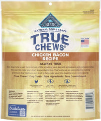 Blue Buffalo True Chews Natural Chicken & Bacon Dog Treats, 44-oz bundle