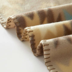 Mainstays Cozy Aztec Print Fleece Throw Blanket 50"x 60", All Ages