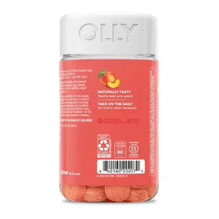 OLLY Adult Probiotic + Prebiotic Digestive Support Gummy, Peach (70 Ct.)