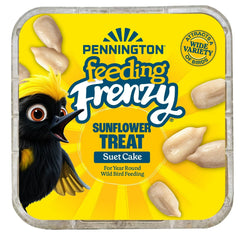 (12 pack) Pennington Feeding Frenzy Sunflower Suet Treat Cake 11 oz, Wild Bird Food, Suet Cakes for Wild Birds, 1 Pack, Fresh - USA MEGA SHOP