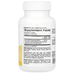 Super Nutrition, Lemon Balm Phytosome with Sunflower Lecithin, 200 mg, 60 Veggie Capsules