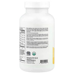 Super Nutrition, Organic Whole Food Men's Multivitamin with Organic Amla Extra, Organic Sunflower Extract, Organic Moringa Extract, and Organic Shiitake Extract, 120 Tablets