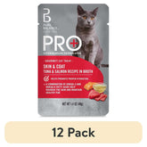 12pack-PureBalancePro-SkinandCoatTunaandSalmonRecipeinBroth-1-4oz-_1 - USA Mega Shop