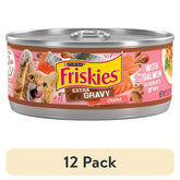 12pack-PurinaFriskiesExtraGravyChunky-SoftSalmon-WetCatFood-5-5ozCan-_1 - USA Mega Shop