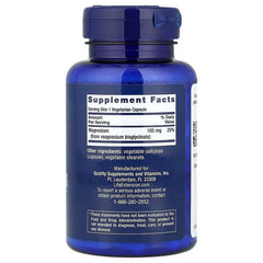 Life Extension, Magnesium Glycinate, 90 Vegetarian Capsules (105 mg per Capsule) - USA MEGA SHOP