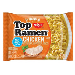 Nissin Top Ramen Chicken Flavor Noodle Soup, 48 pk./3 oz. - USA MEGA SHOP