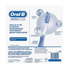 Oral-B Cross Action Manual Toothbrushes, 8 pk. - USA MEGA SHOP