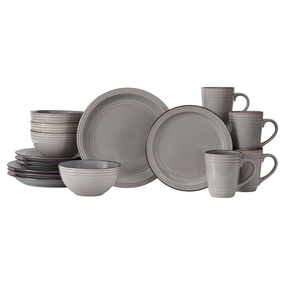 16-Piece Tara Dinnerware Set, Choose Color - USA MEGA SHOP
