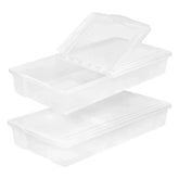 IRIS 58QT Underbed Storage Bin, 2-pack - USA MEGA SHOP