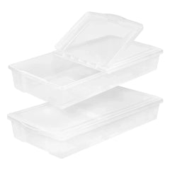 IRIS 58QT Underbed Storage Bin, 2-pack - USA MEGA SHOP
