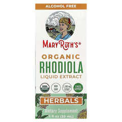 MaryRuth's, Organic Rhodiola Liquid Extract, 1 fl oz (30 ml) - USA MEGA SHOP