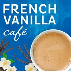Maxwell House Instant Cafe-Style Beverage Mix, Decaf and Sugar Free, Easy to Prepare, 1 Canister, for Quick Morning Coffee or Afternoon Treat, French Vanilla Cafe, Kosher Dairy, 4.3 oz