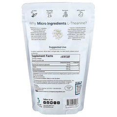 Micro Ingredients, L-Theanine + Magnesium Glycinate , 400 Softgels