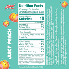 Alani Nu ORANGE KISS Energy Sticks, Energy Drink Powder, 200mg Caffeine, Pre Workout Performance with Antioxidants, On-The-Go Drink Mix, Biotin, B Vitamins, Zero Sugar, 5-10 Calories, 10 Pack