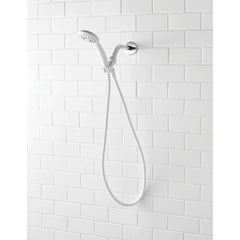 Mainstays White Handheld Showerhead with Hose and Shower Mount