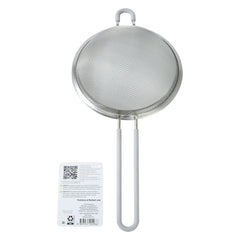 Mainstays 6" Premium Stainless Steel Fine Mesh Strainer, Silver