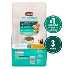 Nutrish Indoor Complete Chicken, Lentils & Salmon Recipe Dry Cat Food (Rachael Ray)