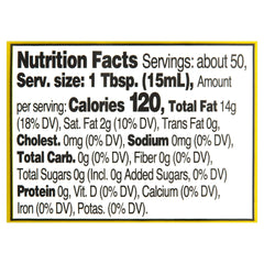 Great Value: 100% Extra Virgin Olive Oil, 25.5 fl oz