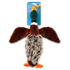 (3 pack) Vibrant Life Plush Duck Dog Toy with Honker
