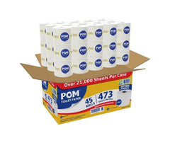 POM 2-Ply Toilet Paper, 473 ct (45-pk)