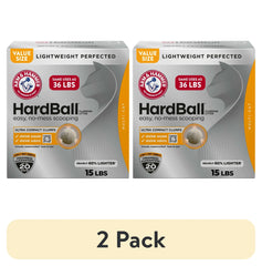 ARM & HAMMER Hardball Lightweight Cat Litter, Clumping, No-Mess Scooping, Multi-Cat, 15 lb - USA MEGA SHOP