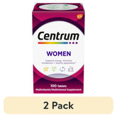 Centrum Women Multivitamin With Vitamins A, B, C, D3 & E With Iron, 100 Count - USA MEGA SHOP