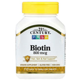 21stCentury_Biotin_110EasySwallowTablets - USA Mega Shop