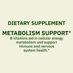 Spring Valley Super Vitamin B-Complex Dietary Supplement Tablets for Metabolism Support, 100 Count