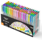 240 Pack Glitter Gel Pens, Shuttle Art 120 Colors Glitter Gel Pen Set with 120 Refills for Adult Coloring Books Craft Doodling - USA MEGA SHOP