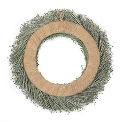 24" Dried Grass Wreath