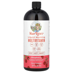 MaryRuth's, Liquid Morning Multivitamin, Raspberry, 30 fl oz (887 ml) - USA MEGA SHOP