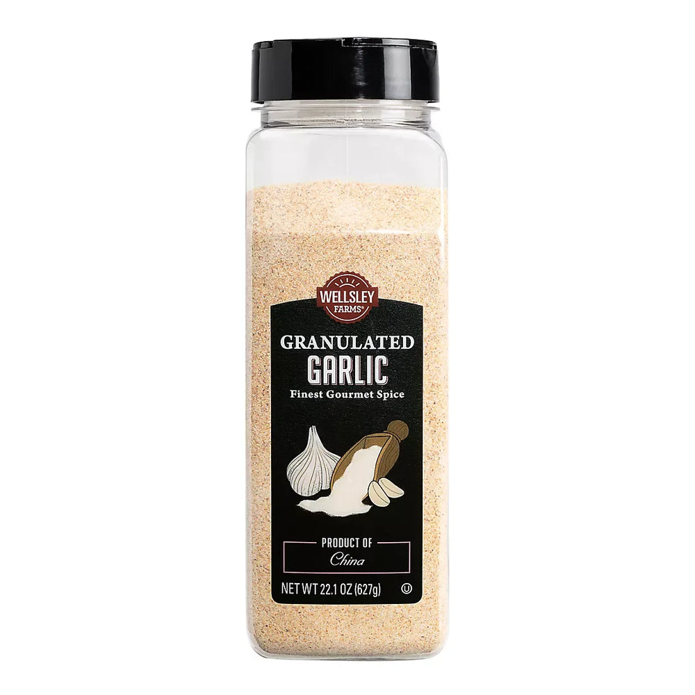 Wellsley Farms Granulated Garlic, 22.1 oz. - USA MEGA SHOP