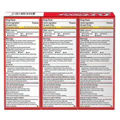 Children's Tylenol Pain + Fever Dye-Free Medicine Cherry Flavor, 3 x 4 fl. oz. - USA MEGA SHOP