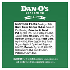 Dan-O's Original Seasoning, 20 oz.