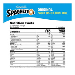 SpaghettiOs Original Canned Pasta, Cans, 12 pk./15.8 oz. - USA MEGA SHOP