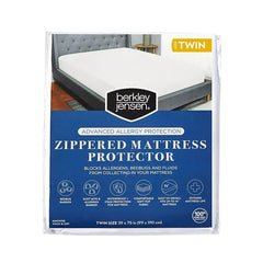 Berkley Jensen Allergy Advanced Zippered Twin-Size Mattress Protector