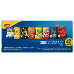 Classic Snack Mix Variety Pack Snack Chips, 42 Count Multipack