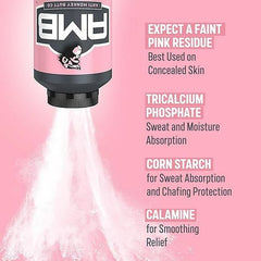 Anti Monkey Butt Powder for Women 2Pk – Anti-Chafing, Sweat Absorbing, 16oz