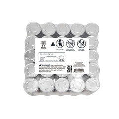 Mainstays White Unscented Indoor/Outdoor Tealight Candles, 100 Count